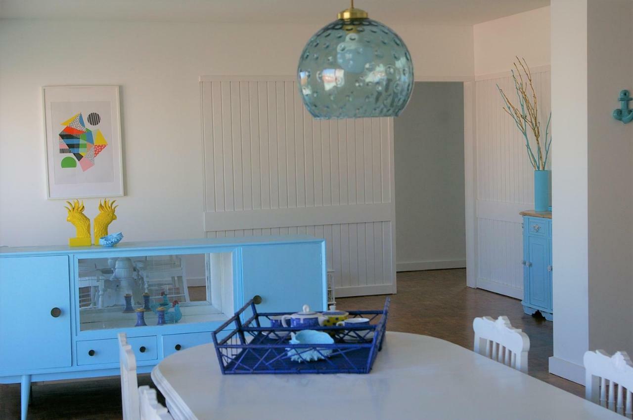 Blue Apartment Parede Beach House Dış mekan fotoğraf