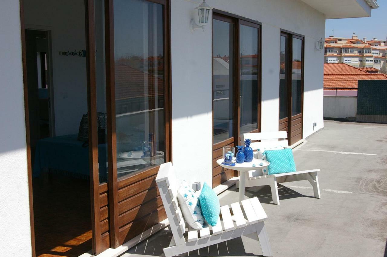 Blue Apartment Parede Beach House Dış mekan fotoğraf